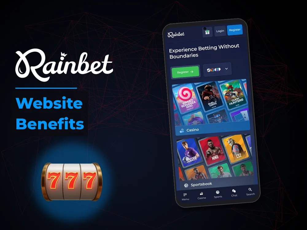 rainbet - Website Benefits