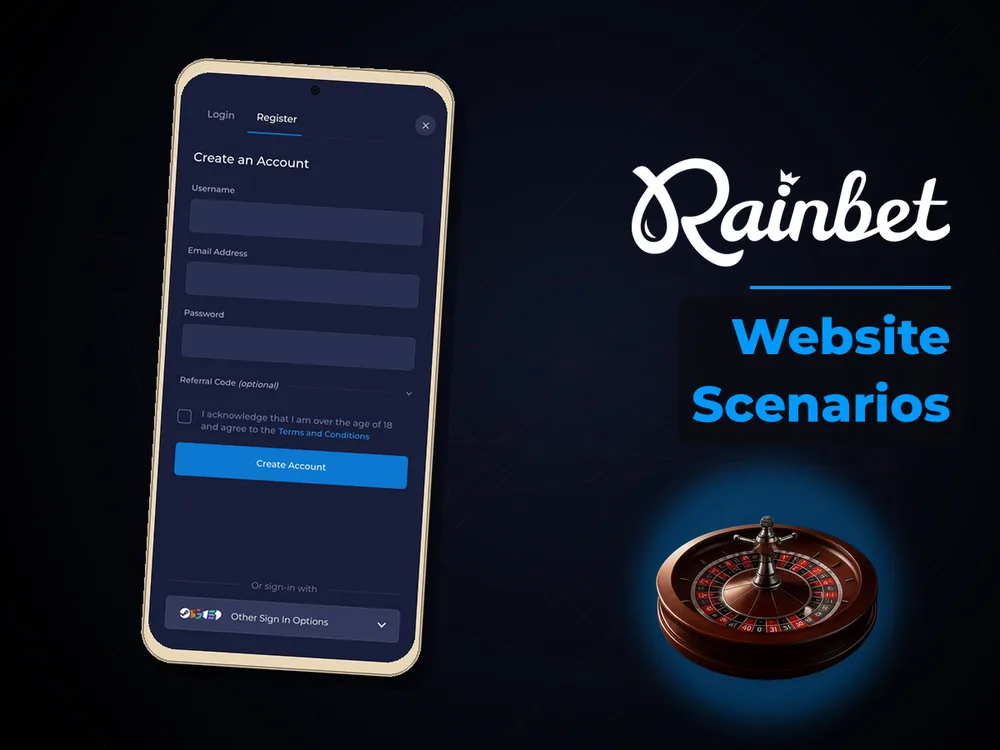 rainbet - Website Scenarios