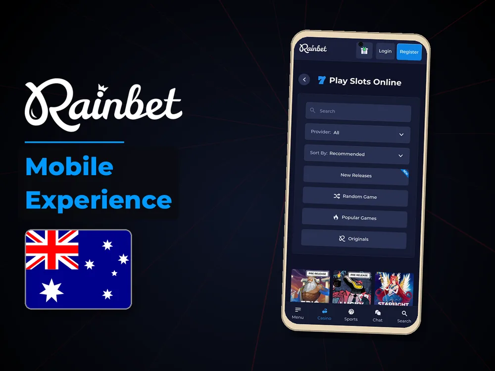 rainbet - Mobile Experience