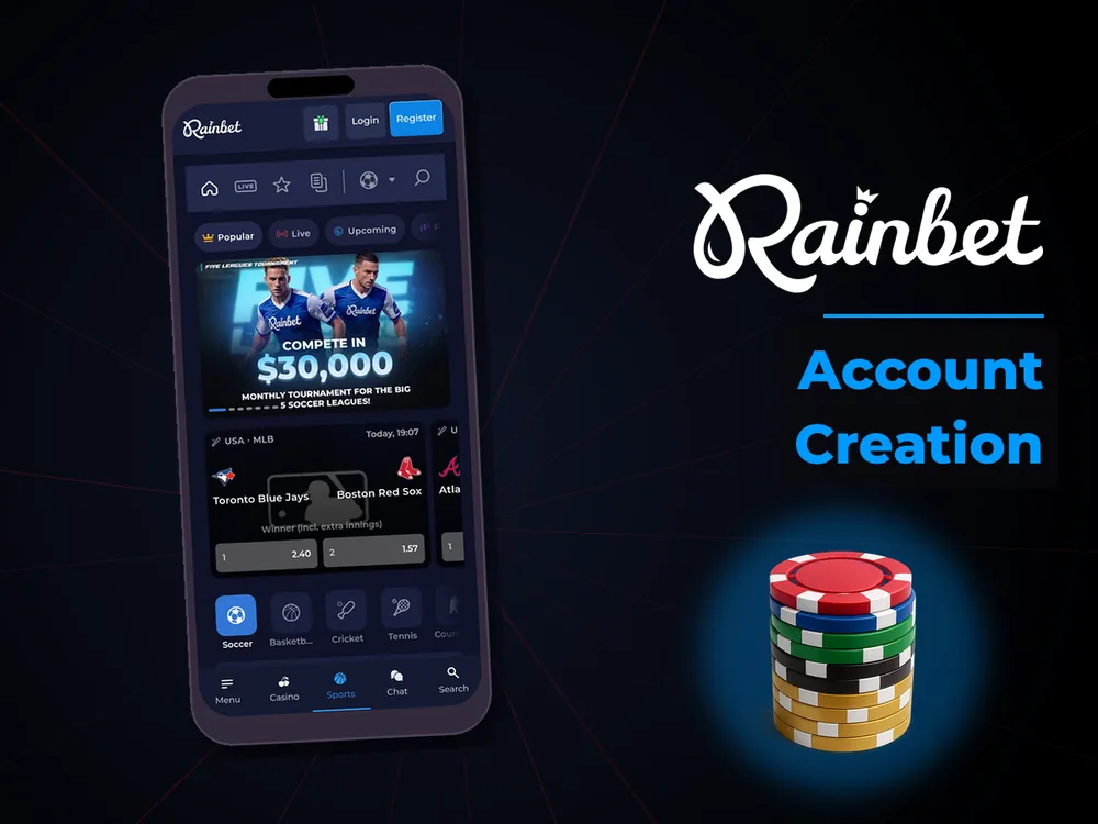 rainbet - Account Creation