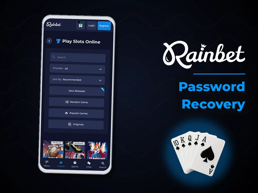 rainbet - Password Recovery
