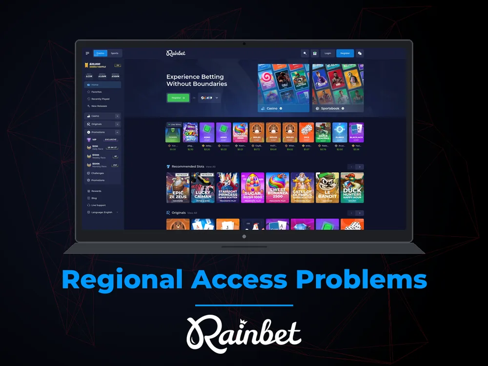rainbet - Regional Access Problems