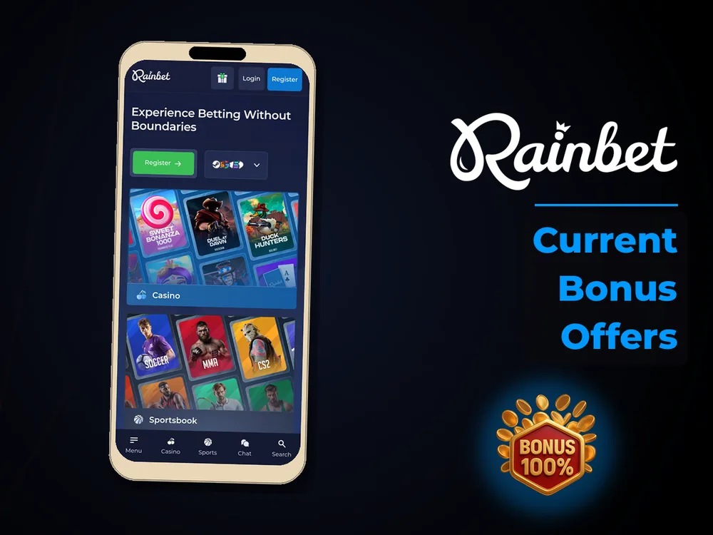 rainbet - Current Bonus Offers