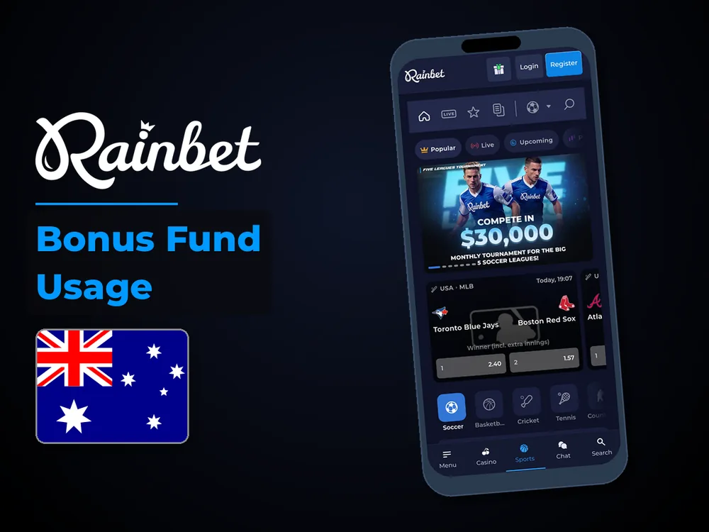 rainbet - Bonus Fund Usage