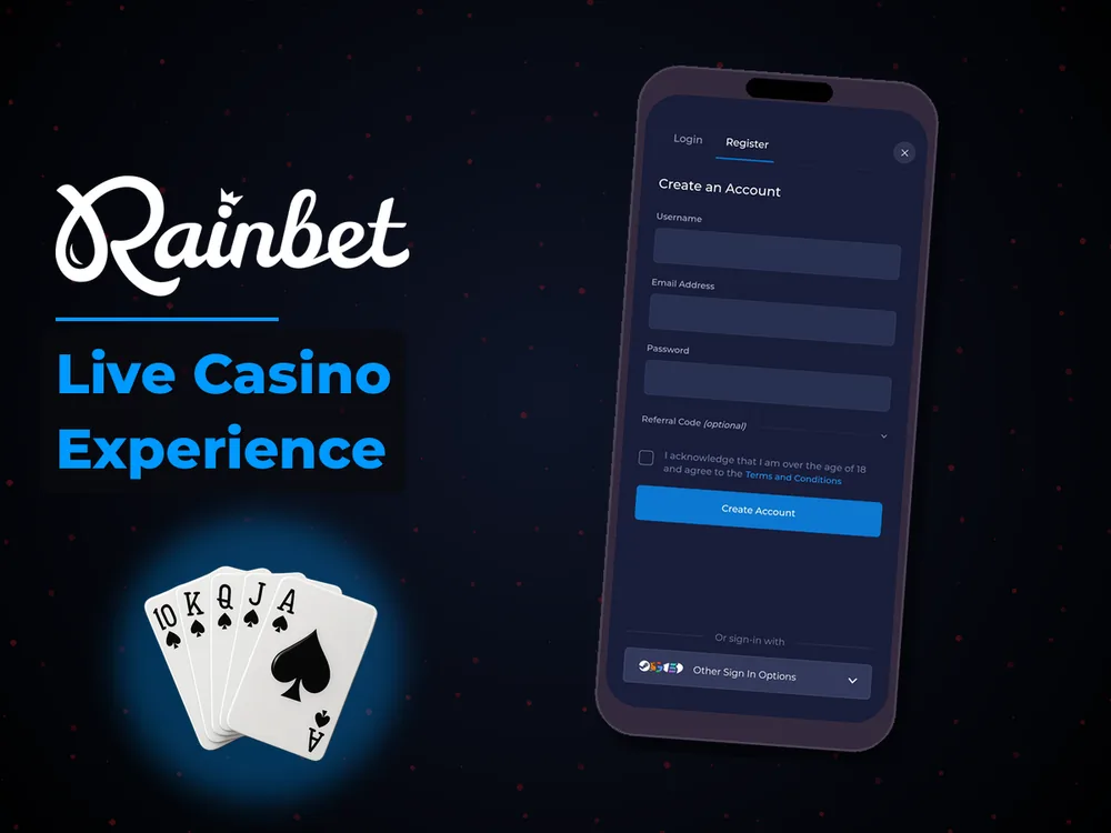 rainbet - Live Casino Experience