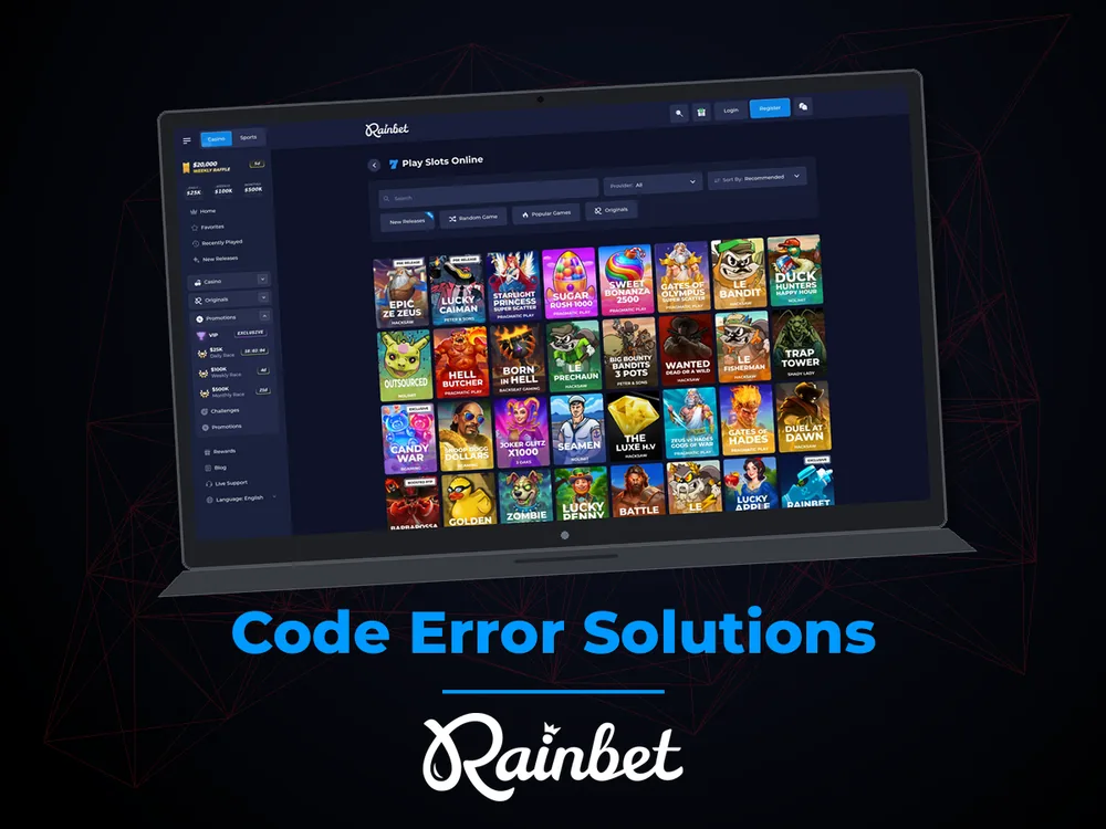 rainbet - Code Error Solutions