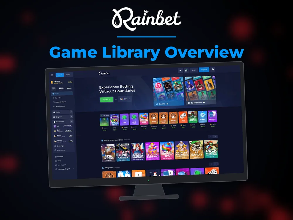 rainbet - Game Library Overview