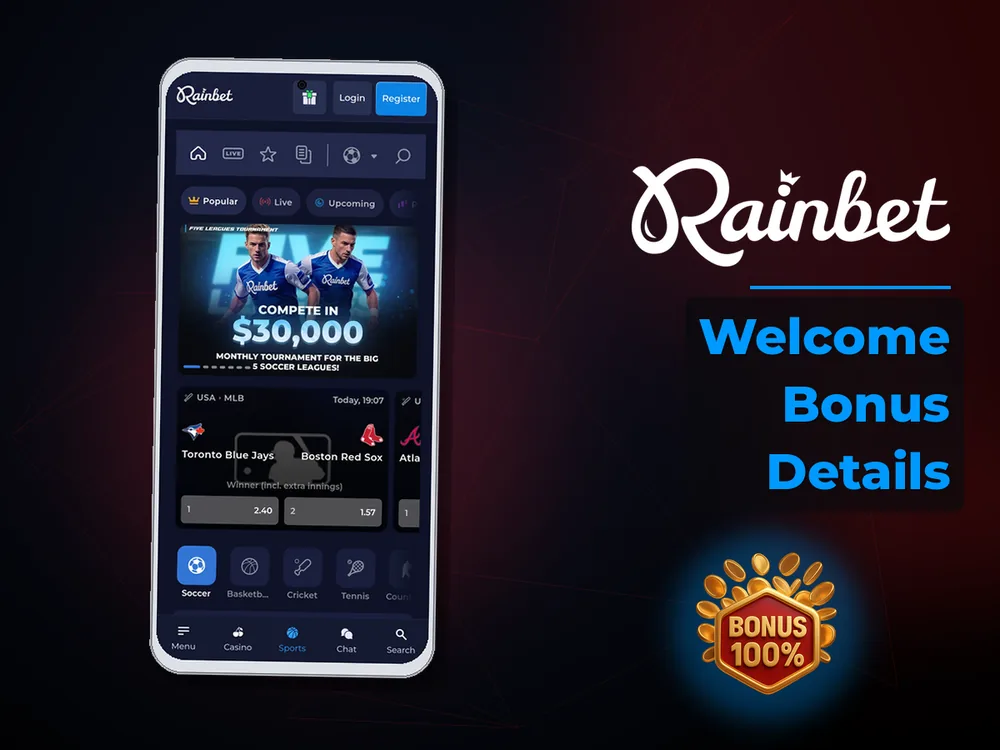 rainbet - Welcome Bonus Details