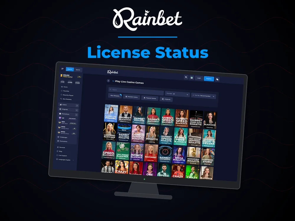 rainbet - License Status