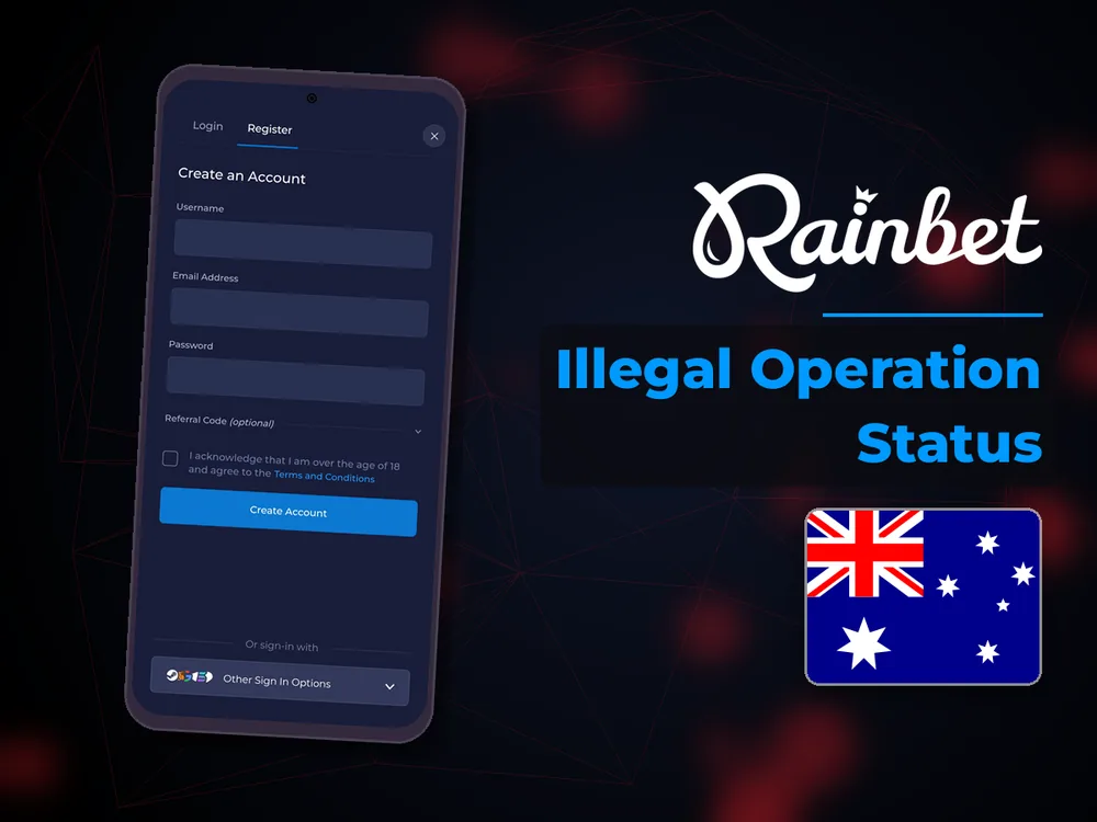 rainbet - Illegal Operation Status